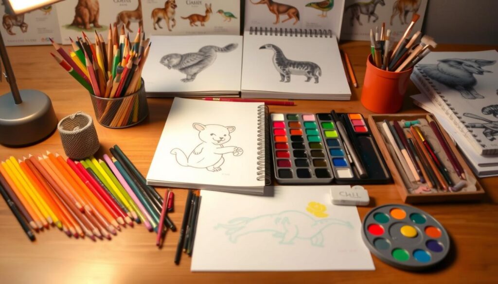 essential tools for animal art projects