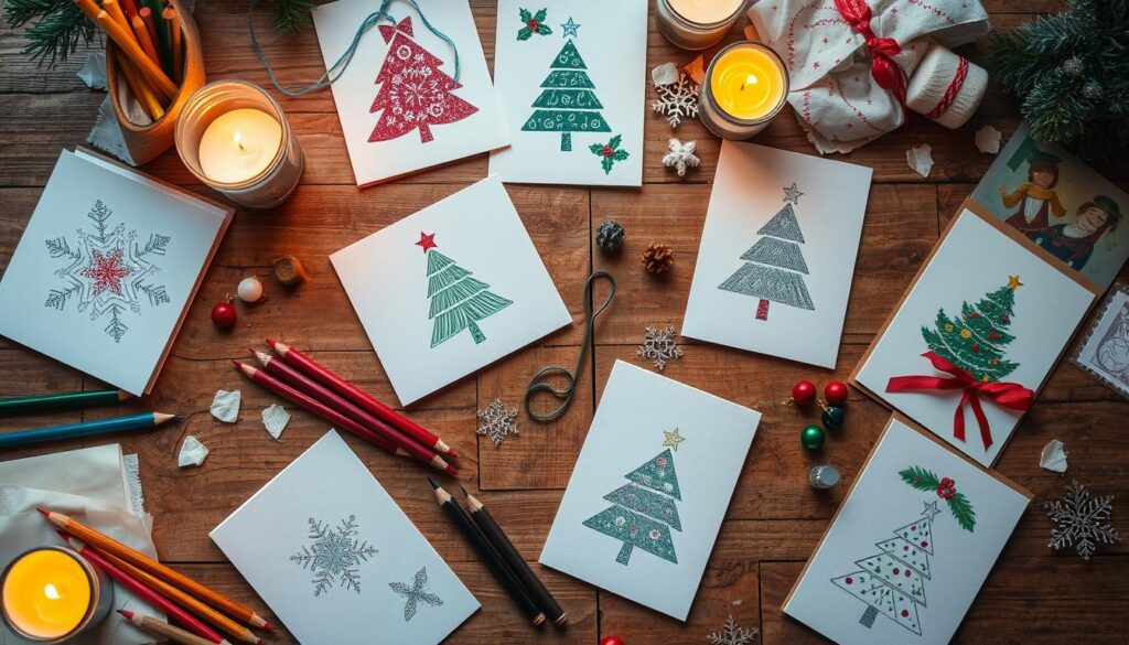 handmade Christmas cards