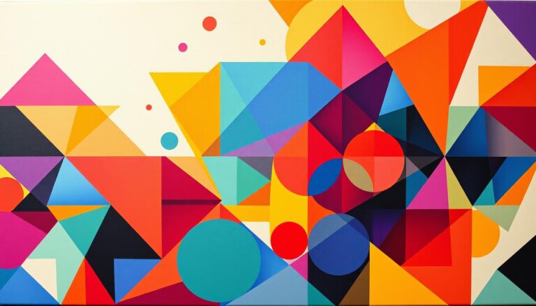 Geometric Canvas Paintings