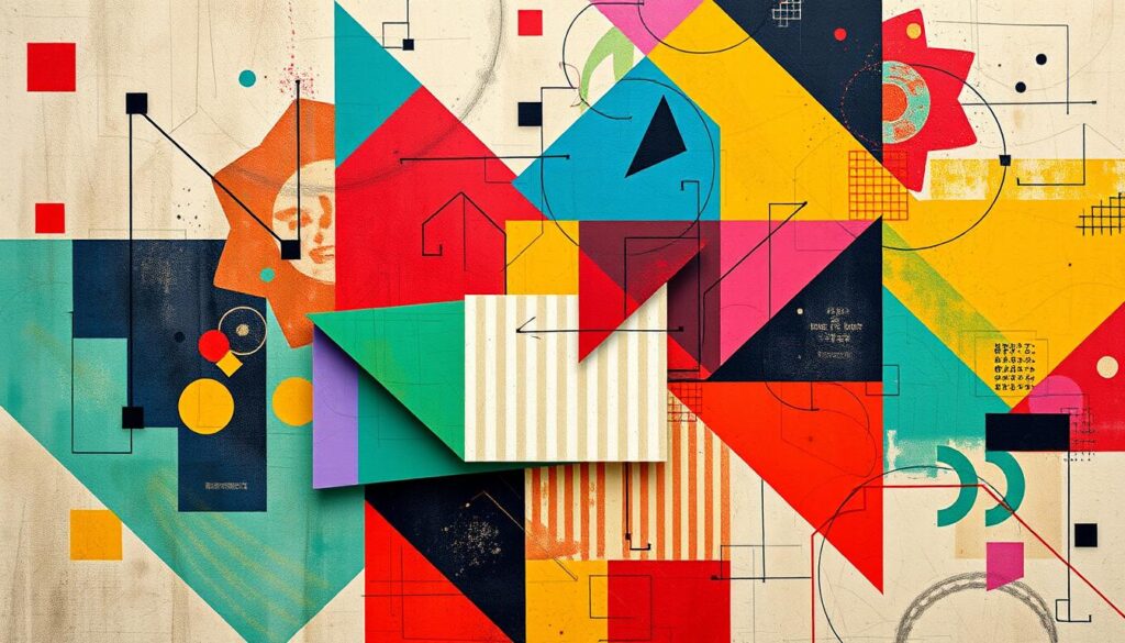 abstract geometric art