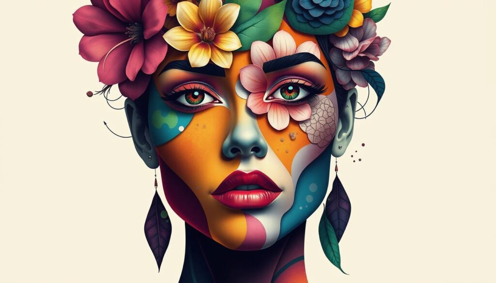 art aesthetic face art concepts