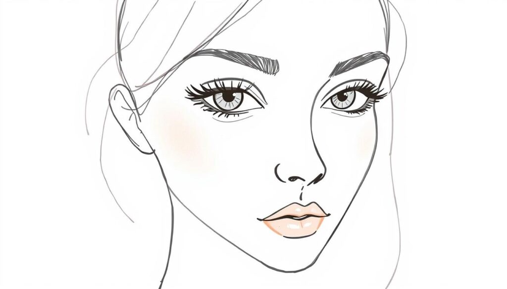 face drawing ideas