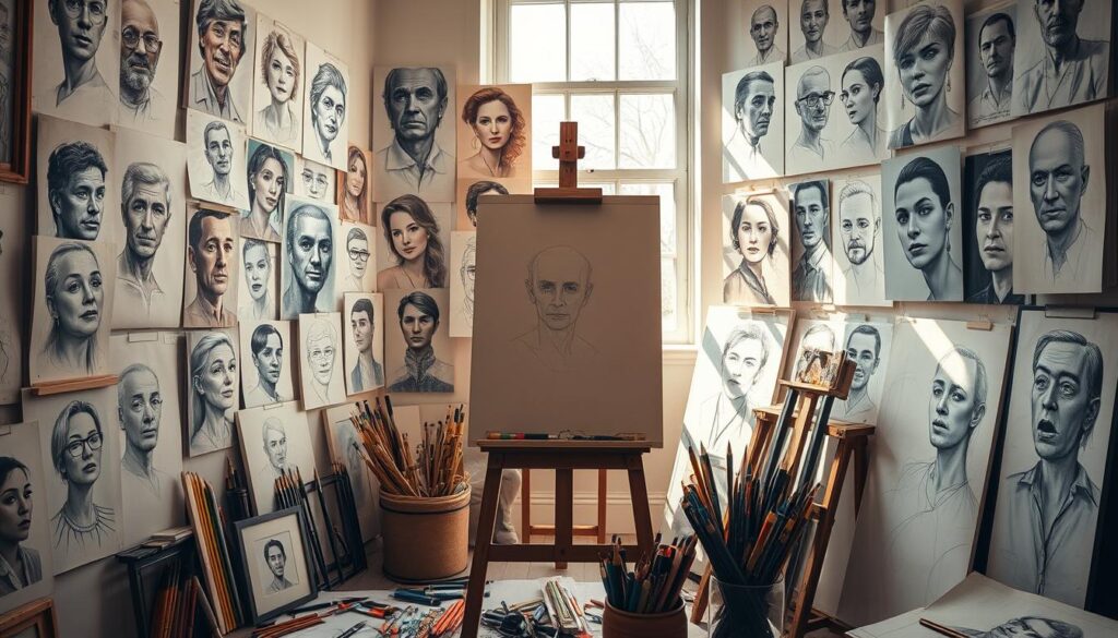 portrait drawing inspiration