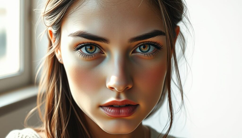 realistic face illustrations